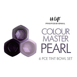 HI LIFT Tint bowl set - pearl (6pc) colour master